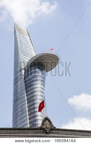 Bitexco Financial Tower In Ho Chi Minh, Vietnam