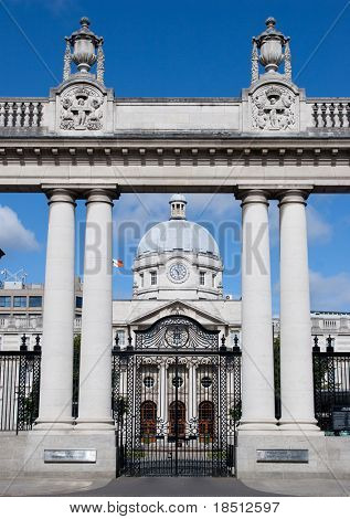 Leinster House vládní budova, Dublin, Irsko