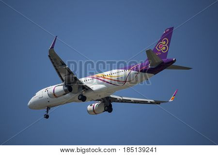 Hs-txg Airbus A320-200 Of Thai Smile Airway.