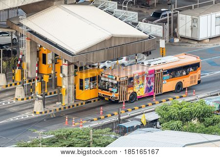 Gate For Expressway Fee Payment In Bangkok By Exat
