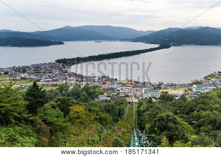 Amanohashidate of Japan