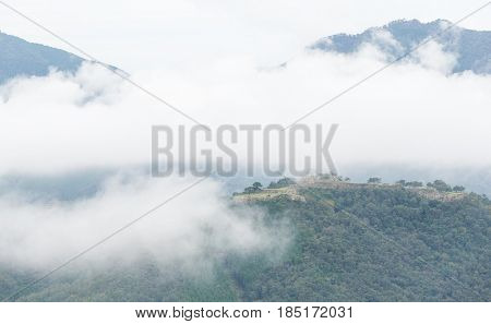 Traditional Takeda Castle in Japan