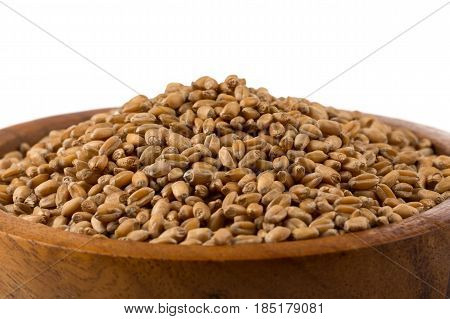 Wheat Grain In Bowl