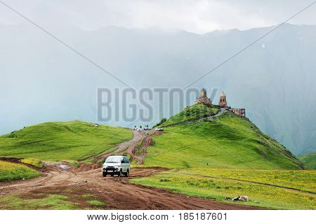 Trinity Church In Gergeti