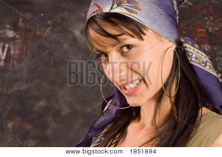 Lächeln-Portrait