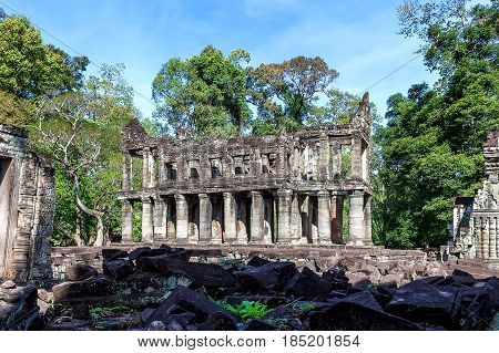 Preah Khan Temple, Angkor Wat, Cambodia.