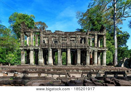 Preah Khan Temple, Angkor Wat, Cambodia.