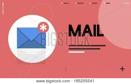 Message Letter E-Mail Chat Notification Graphic
