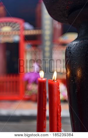 the beautiful Longshan Temple in Taipei Taiwan