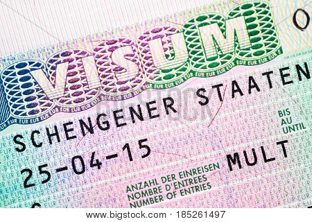 schengen visa for multiple crossing the border