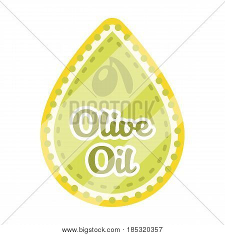 Label of olive oil.Olives single icon in cartoon style vector symbol stock illustration .