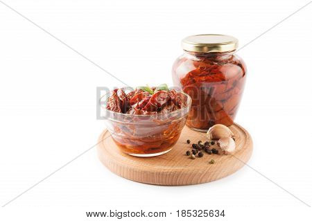 Italian Dish - Sundried Tomato With Oil And Spice