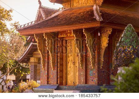 Laos Luang Prabang Wat Xieng Thong