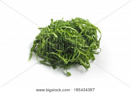 Sliced Kale Cabbage, Brazilian Couve.