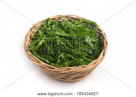 Sliced Kale Cabbage, Brazilian Couve.