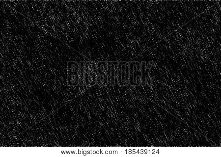 Rain on black. Rain texture. Abstract background