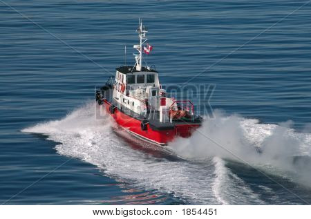 Pilot Boat In Vancouver, British Columbia