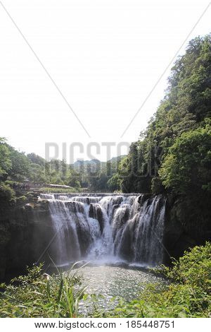 Shifen Waterfall In Shifen, Taipei, Taiwan