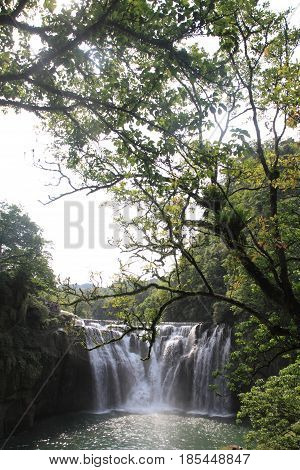 Shifen Waterfall In Shifen, Taipei, Taiwan