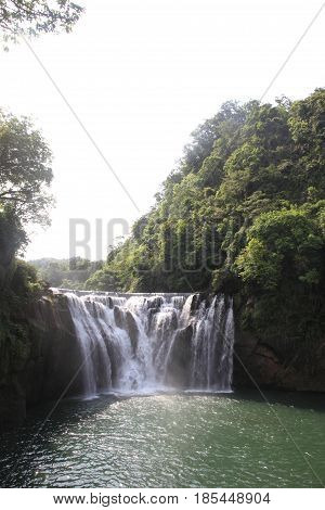Shifen Waterfall In Shifen, Taipei, Taiwan