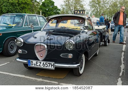 Berlin - May 11: Micro Car Goggomobil Ts 250 Coupe, 26Th Oldtimer-tage Berlin-brandenburg, May 11, 2