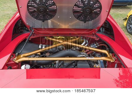 Toyota Mr2 Engine On Display