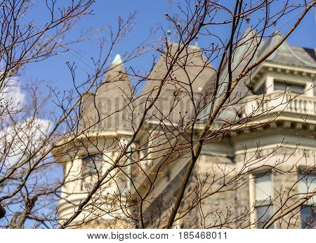 Glenview Mansion in Hudson River Museum Yonkers, NY