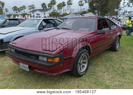 Toyota Celica Supra 1985 On Display