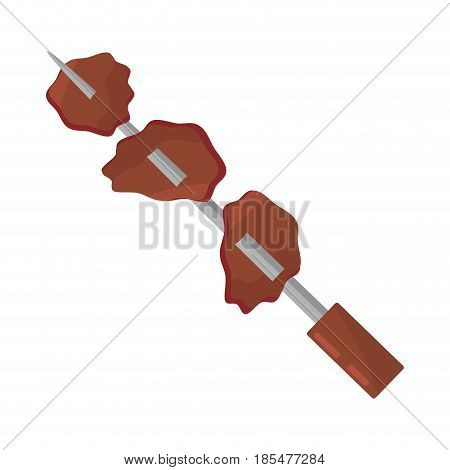 Rodizio bbq meat icon vector illustration graphic design