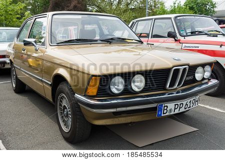 Berlin - May 11: Car Bmw 320 (e21), 26Th Oldtimer-tage Berlin-brandenburg, May 11, 2013 Berlin, Germ