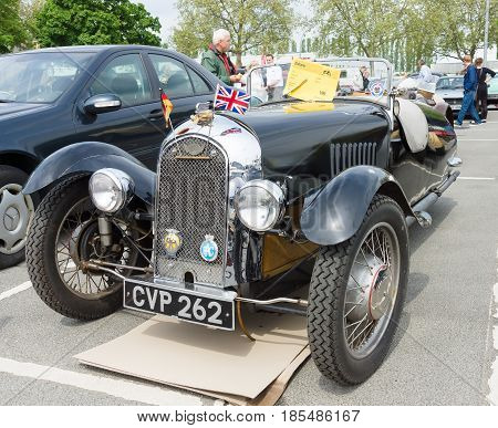 Berlin - May 11: Car Morgan, F-series Three-wheelers, 26Th Oldtimer-tage Berlin-brandenburg, May 11,