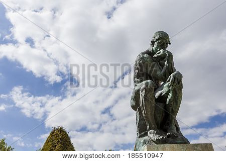 In The Gardens Of The Rodin Musem, Paris, France