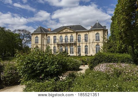 In The Gardens Of The Rodin Musem, Paris, France