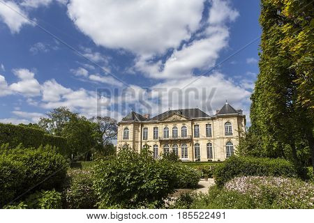 In The Gardens Of The Rodin Musem, Paris, France