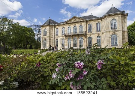 In The Gardens Of The Rodin Musem, Paris, France