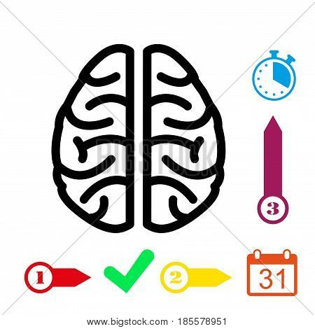 icon stock vector illustration flat design style