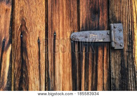 Background of their old wooden boards. Warm colors