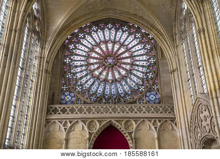 Saint Germer De Fly Church, Oise, France