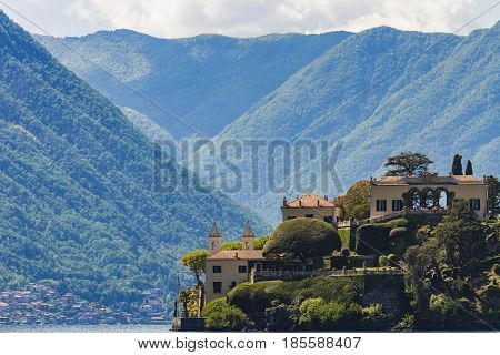 Villa Del Balbianello On Lake Como