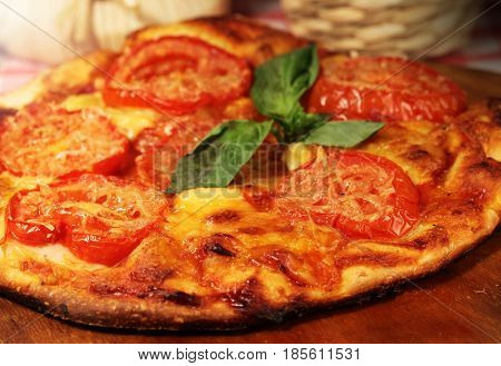 Italian Food Pizza Margarita