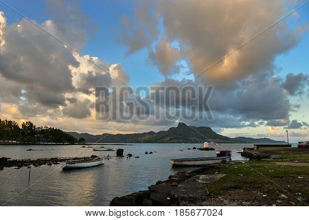 Seascape In Mahebourg, Mauritius
