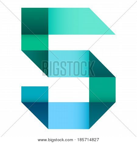 Bright Numeral Folded