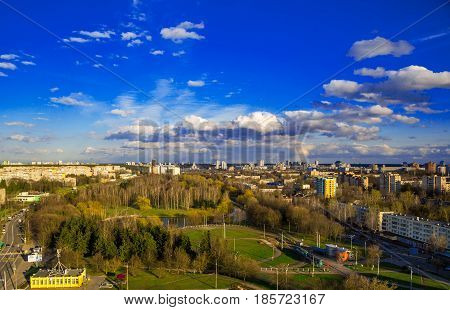 Minsk Belarus the architectural complex 