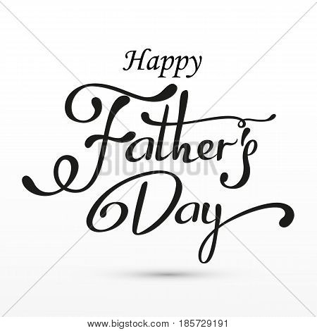 Happy Fathers Day greeting. Vector background with doodle neckties, bow tie and glasses.
