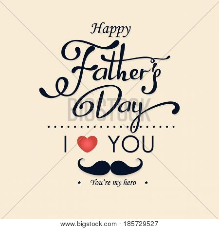 Happy Fathers Day greeting. Vector background with doodle neckties, bow tie and glasses.