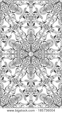 Line art rosette pattern in vector works, can apply to background images or any products that included.
hexagon grid