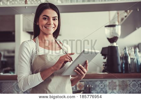 Girl Barista Cafe