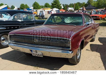 PAAREN IM GLIEN GERMANY - MAY 19: Mid-size car Dodge Charger (B-body) First generation 