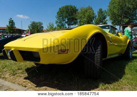 Paaren Im Glien, Germany - May 19: The Chevrolet Corvette Stingray (c3) Is A Sports Car Produced By
