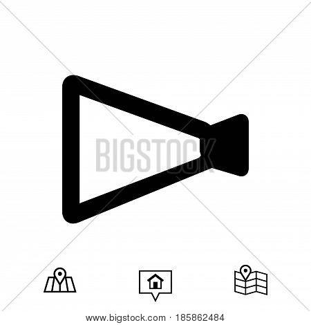 icon stock vector illustration flat design style